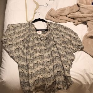 Parker dolman sleeve silk blouse